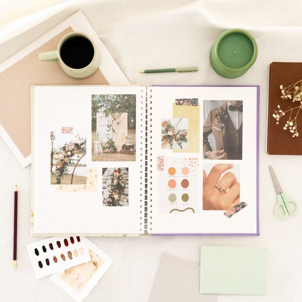 Grupo Erik - Wild Flowers 30 SelfAdhesives Pages 24X32Cm Photo album - Multicolours